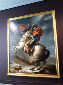 Bonaparte, 1er consul, franchissant les Alpes le 20 mai 1800
(Mus&eacute;e national des ch&acirc;teaux de Versailles et de Trianon)