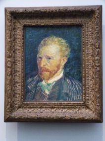 Autoportrait de Vincent Van Gogh, 
1887
(Mus&eacute;e d'Orsay)