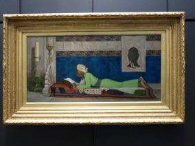 Jeune &eacute;mir &agrave; l'&eacute;tude
Oman Hamdy Bey, Turquie, 1878