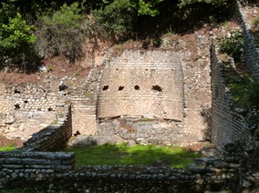 Les ruines actuelles représentent Les ruines actuelles représentent