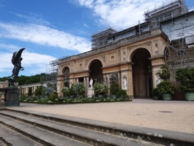 apr&egrave;s avoir mont&eacute; le long escalier nous y voil&agrave; !