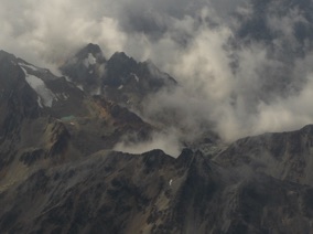 au dessus de la Cordill&egrave;re des Andes