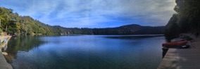 LAC PAVIN
le plus typique des lacs de crat&egrave;re d'Auvergne
parfaitement circulaire