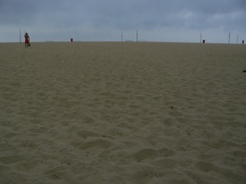 et &agrave; la plage de Copacabana