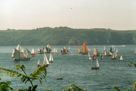 d&eacute;part dans le Goulet de Brest pour Douarnenez