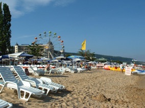 VARNA
plage des SABLES D'OR