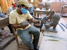 sculpture sur pierre