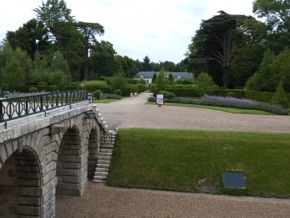 vue sur les jardins