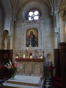 la chapelle ouverte au public depuis juin 2014