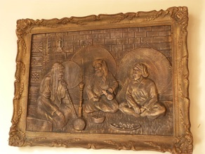 joli tableau regroupant les activit&eacute;s : chicha, th&eacute;, dattes