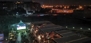 Alors que certains regardent un match de foot sur grand &eacute;cran nous profitons des Happy Hours