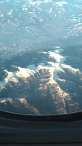 survol des Alpes en f&eacute;vrier ...