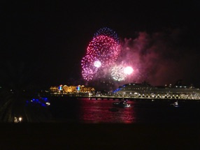 Quelques photos de diff&eacute;rents feux d'artifice tir&eacute;s &agrave; l'occasion de la F&ecirc;te Nationale
