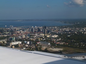 Arriv&eacute;e sur TALLINN, capitale de l'Estonie
