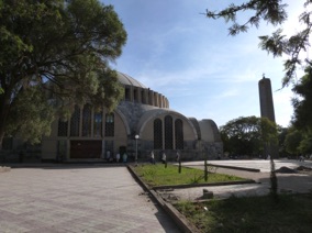 Notre Dame de Sion &eacute;rig&eacute;e au 17&egrave;me si&egrave;cle par le roi Fasilidas