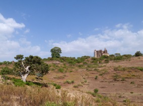 Ch&acirc;teau de GUZARA en cours de r&eacute;novation
