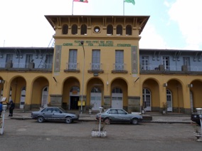 ADDIS ABEBA : l'ancienne gare qui reliait l'Ethiopie &agrave; Djibouti
