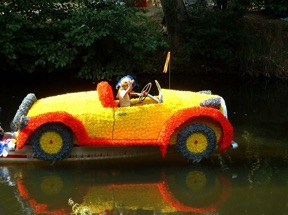 en voiture ...