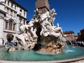 ITALIE
Rome
Fontaine des Quatre Fleuves