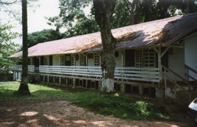LAMBARENE : h&ocirc;pital du Dr Schweitzer