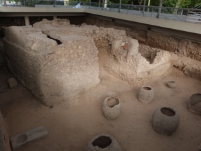 site arch&eacute;ologique de bains romains