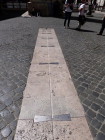 ITALIE
Rome
cadran solaire