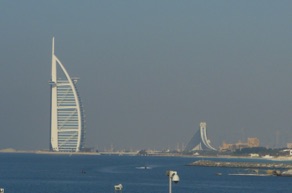 EMIRATS ARABES UNIS : Dua&iuml;
Burj al Arab et Jumeirah Beach