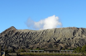au pied du Mont Bromo