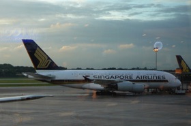 notre avion de retour &hellip;.