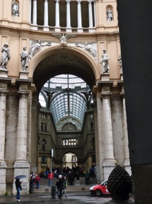 entr&eacute;e de la Galerie Umberto 1er