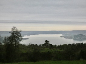 LAC MAJEUR vu depuis l'h&ocirc;tel