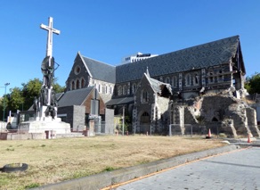 NELLE ZELANDE - Christchurch
Cath&eacute;drale