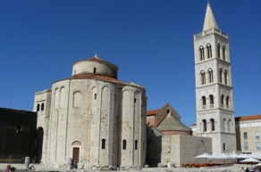 CROATIE - Zadar
Eglise St Donat et Cath&eacute;drale Ste Anastasie