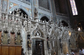la cl&ocirc;ture du choeur 
(1474-1484)