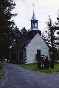 CANADA : premier temple protestant au Qu&eacute;bec 
St James Cuthbert