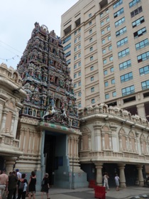le temple hindou Sri Mahamariamman le temple hindou Sri Mahamariamman