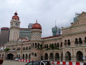 Edifice Sultan Abdul Samad construit entre 1894 et 1897 Edifice Sultan Abdul Samad construit entre 1894 et 1897