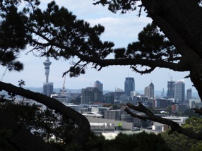 AUCKLAND vu depuis le Mont Eden