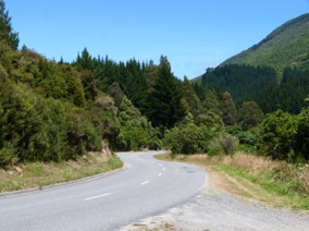 et c'est parti par la route touristique