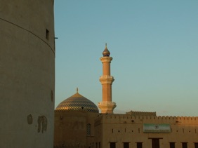 la mosqu&eacute;e vue depuis l'ancien fort