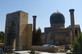 le Gour Emir abritant la tombe de Tamerlan