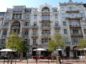 de jolis bâtiments près de notre superbe hôtel dans le quartier de Saldanha de jolis bâtiments près de notre superbe hôtel dans le quartier de Saldanha