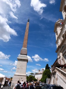 ob&eacute;lisque provenant des jardins de Salluste
