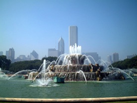 Buckingham Fountain dans Grant Park Buckingham Fountain dans Grant Park