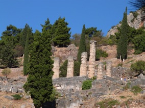 GRECE : site archéologique de Delphes
(1987) GRECE : site archéologique de Delphes
(1987)