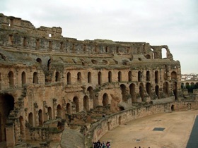 EL JEM : l'amphithéâtre EL JEM : l'amphithéâtre