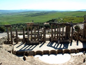 DOUGGA : le théâtre DOUGGA : le théâtre