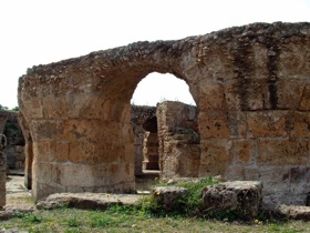 CARTHAGE : les thermes d'Antonin CARTHAGE : les thermes d'Antonin