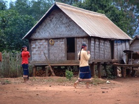 habit&eacute; par la minorit&eacute; Bahnar
