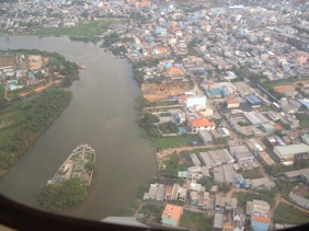 Arriv&eacute;e sur HO CHI MINH VILLE, ex SAIGON